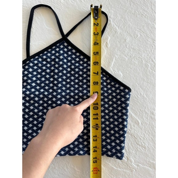 Zara Halter Printed Crop Top - Picture 7 of 7